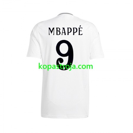 Billiga Fotbollströjor Real Madrid Kylian Mbappé 9 Hemma tröja 2024/25 Kortärmad